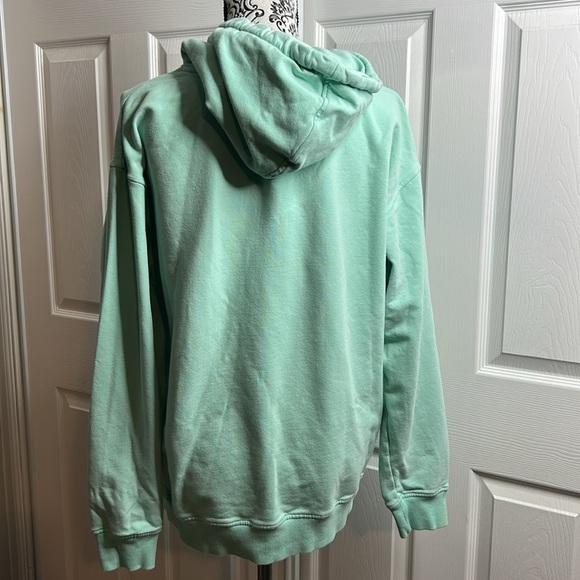 Overtime Mint Green Women's Hoodie Large - Picture 5 of 5